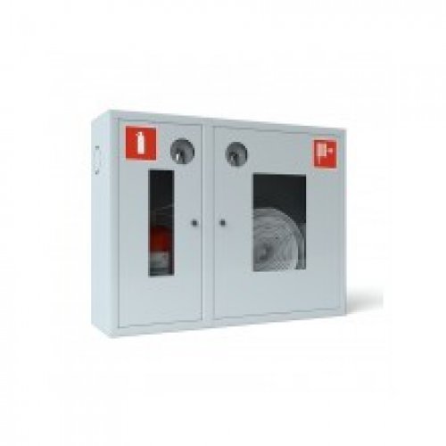 Шкаф пожарный Ш-ПК-02НС (ШПК-315 НОК) для пожарного крана и одного огнетушителя