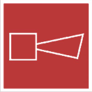 Знак пожарной безопасности "Звуковой оповещатель"